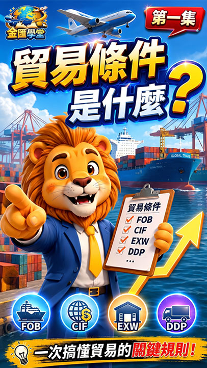 【金匯學堂】－Vol.1 貿易條件是什麼?