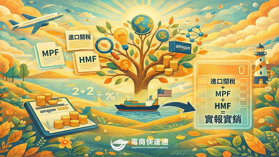 美國關稅實報實銷？一次看懂 Amazon SEND 關稅、MPF 與 HMF 計算公式