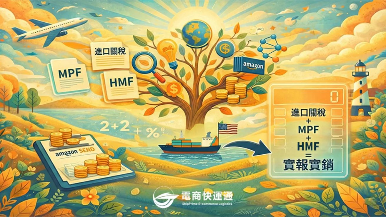 美國關稅實報實銷?一次看懂 Amazon SEND 關稅、MPF 與 HMF 計算公式